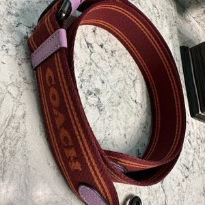 Coach Web Strap
